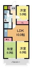 ヴィラ浜甲子園の間取図