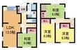 ビオラハウスIIの間取図