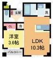 パークサイド池田の間取図
