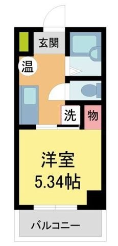拡大写真:レジェンド西宮 3階306の間取り