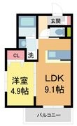 アビタシオン西宮の間取図