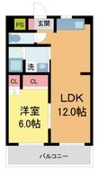 グローリー甲子園の間取図