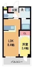SERENO五番館の間取図