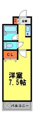 写真:SEIKA(セイカ) 4階406の間取図
