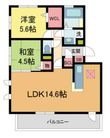 フェリエの間取図