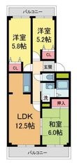 ソレーユ西宮の間取図