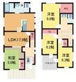 新甲陽町戸建ての間取図