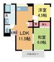 イーストフィールド2の間取図