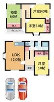 能勢町宿野435-272貸家の間取図