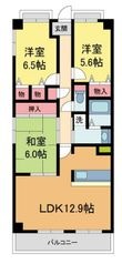 クレアール宝塚の間取図