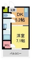ELEGANTE宝塚の間取図