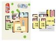 涼風町中古戸建の間取図