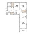 グランメゾン梅ノ木の間取図