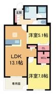 写真:キラナ 1階101の間取図