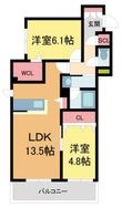 写真:キラナ 2階202の間取図