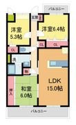 ボヌール宝塚の間取図