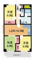 インペリアル花屋敷の間取図