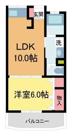 拡大写真:丸永マンション 2階201の間取り