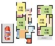 写真：鼓が滝3丁目17-3戸建3階の間取図