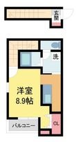 あんしん+VerM五ケ山22-2001の間取図