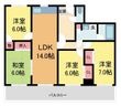 サンロイヤル池田駅前の間取図
