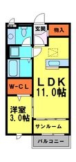 ピープルコート3号館の間取図