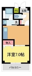 セレナ東甲子園の間取図