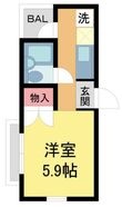 アメニティハイツ上ヶ原壱番館の間取図