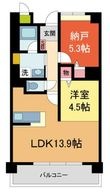 セリシール夙川苦楽園の間取図