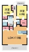 キャッスルプラザ西宮の間取図