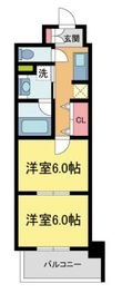 コンフォリア西宮の間取図