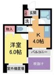 APRICITY西宮駅前の間取図