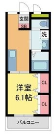 栄根コーポラスの間取図