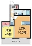 ラ・シェリーゼの間取図