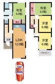能勢町宿野435-25戸建の間取図