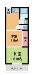 写真:小田マンション 1階2-1の間取図