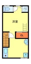写真:滝山アパート 2階203の間取図