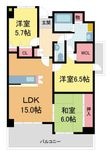 写真:アーデンコート住吉川 6階603の間取図