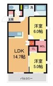 ベルアントレ西宮の間取図