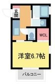 シャーメゾン芦屋の間取図