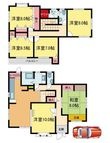 丸山台1丁目3-55戸建の間取図