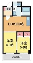 クロード・サンの間取図