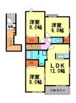 サンウィングスⅡの間取図