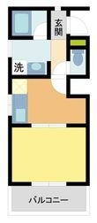 タザワハイツの間取図
