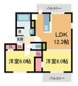 サンパーク藤の間取図