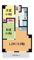 写真：エレガンテ本山3階の間取図