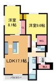 写真：グレイス神戸住吉1階の間取図