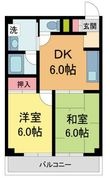 写真：エミネンス宝塚3階の間取図
