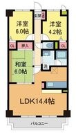 ココ西宮の間取図
