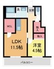THE GRID PARK IKEDA(ザグリッドパークイケダ)の間取図